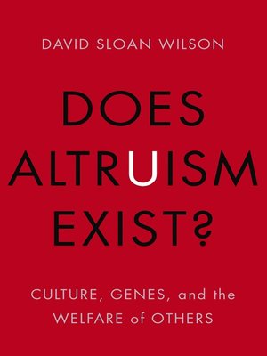 cover image of Does Altruism Exist?